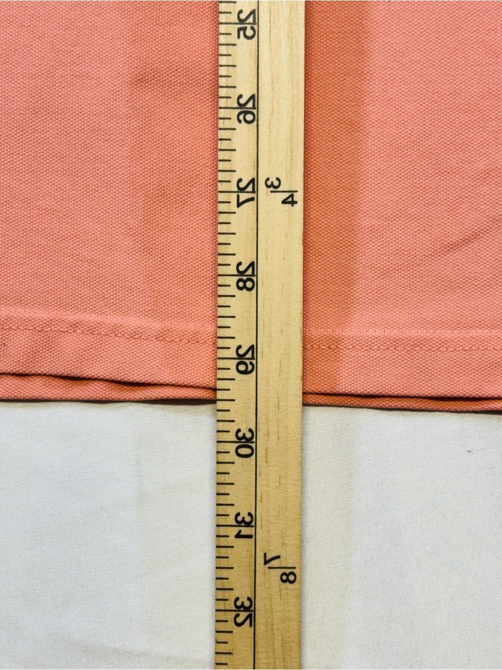 Banana Republic Coral Polo with Embroidered Elephant Logo - Picture 3 of 7